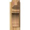 Ekena Millwork Merced Rough Sawn Craftsman Outlooker, Western Red Cedar, 6"W x 16"D x 16"H OUT06X16X16MRC04RWR - alternate 2